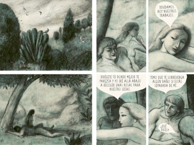 Pablo Auladell: si, ilustrar es un arte El Paraíso Perdido, de John Milton / Ilustración de Pablo Auladell