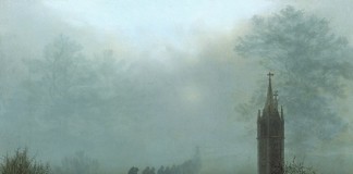 Procesión en la niebla: en el camino, en el silencio